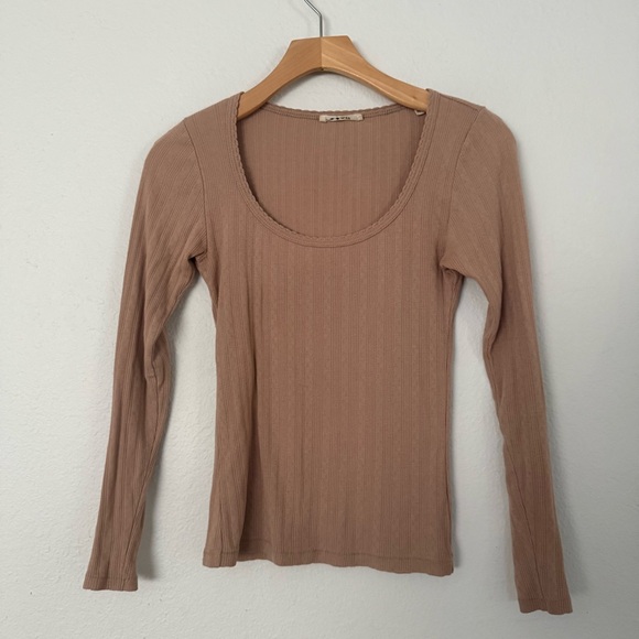 Doen set of 2 pointelle Annie tee size S - Picture 3 of 16